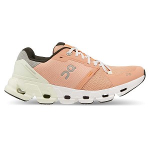 Women's On Running Cloudflyer 4 Road Running Shoes Orange | 3789640_MY