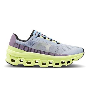 Women's On Running Cloudmonster Road Running Shoes Purple | 1325076_MY