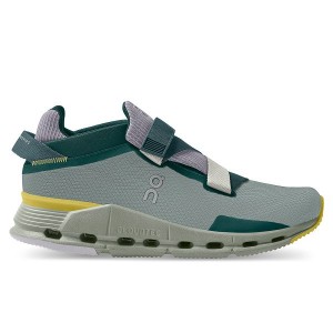 Women's On Running Cloudnova Wrap Sneakers Green | 8091423_MY