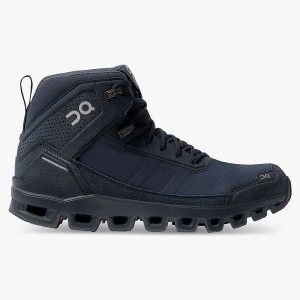 Women's On Running Cloudridge Hiking Boots Navy | 5946281_MY