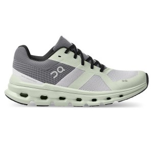 Women's On Running Cloudrunner Road Running Shoes White | 9817406_MY