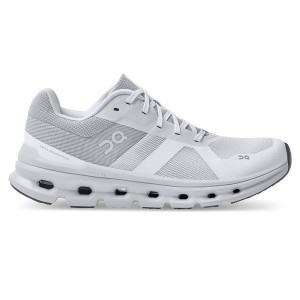 Women's On Running Cloudrunner Wide Road Running Shoes White | 3506917_MY