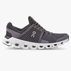 Women's On Running Cloudswift 1 Road Running Shoes Dark Grey | 9826415_MY