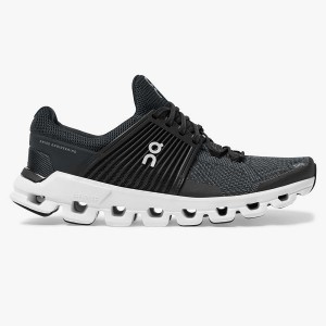 Women's On Running Cloudswift 1 Road Running Shoes Black | 5972463_MY