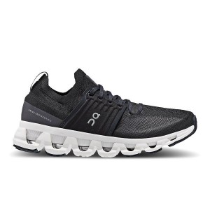 Women's On Running Cloudswift 3 Road Running Shoes Black | 8461270_MY