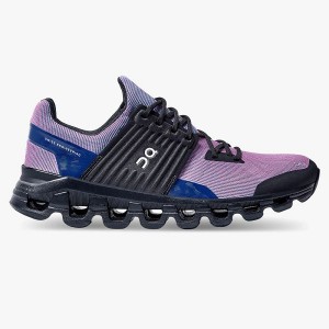 Women's On Running Cloudswift Edge Prism Road Running Shoes Black | 276453_MY