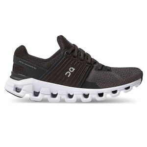 Women's On Running Cloudswift Road Running Shoes Black | 6852431_MY
