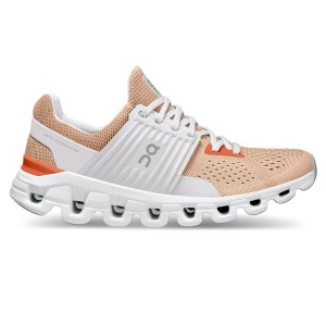 Women's On Running Cloudswift Road Running Shoes Copper | 1503968_MY
