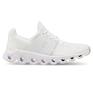 Women's On Running Cloudswift Undyed Road Running Shoes White | 2791586_MY