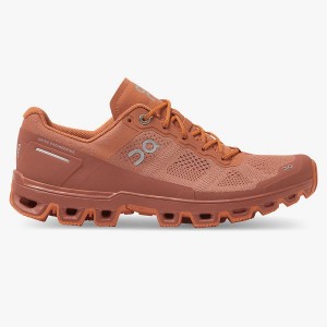 Women's On Running Cloudventure 2 Hiking Shoes Orange | 359846_MY