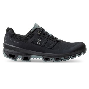 Women's On Running Cloudventure Hiking Shoes Black | 8470693_MY