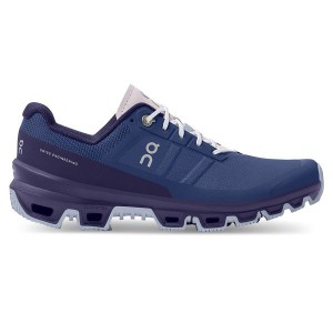 Women's On Running Cloudventure Hiking Shoes Navy | 2903418_MY