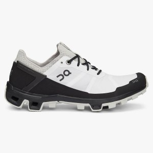 Women's On Running Cloudventure Peak 2 Trail Running Shoes White / Black | 8257140_MY