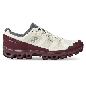Women's On Running Cloudventure Waterproof 2 Hiking Shoes White | 973154_MY