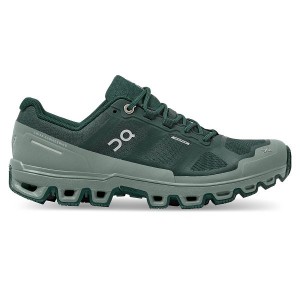 Women's On Running Cloudventure Waterproof 2 Hiking Shoes Green | 6827945_MY