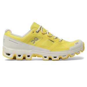 Women's On Running Cloudventure Waterproof 2 Trail Running Shoes Mustard | 8725964_MY
