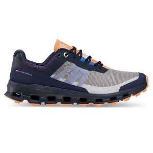 Women's On Running Cloudvista Trail Running Shoes Navy / Copper | 5896170_MY