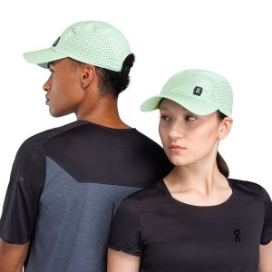 Women's On Running Lightweight Caps Green | 8034756_MY