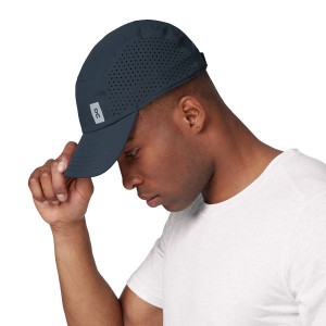 Women's On Running Lightweight Caps Navy | 786943_MY