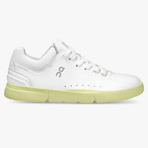 Women's On Running THE ROGER Advantage Sneakers White / Yellow | 978412_MY