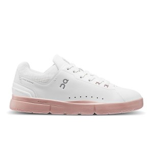 Women's On Running THE ROGER Advantage Sneakers White / Rose | 5962173_MY