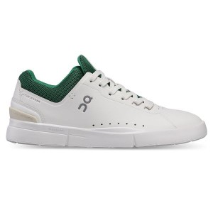Women's On Running THE ROGER Advantage Sneakers White / Green | 1896023_MY