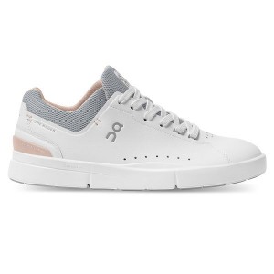 Women's On Running THE ROGER Advantage Sneakers White / Rose | 1423607_MY