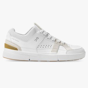 Women's On Running THE ROGER Clubhouse Sneakers White | 4837219_MY