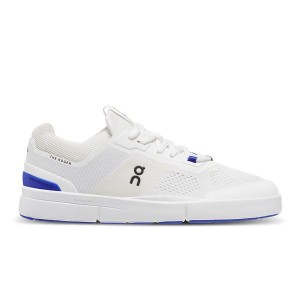 Women's On Running THE ROGER Spin Sneakers White / Indigo | 8124657_MY