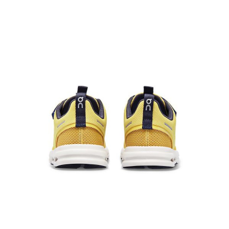 Kids' On Running Cloud Play Running Shoes Mustard / White | 671342_MY