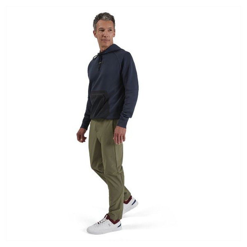 Men's On Running Active Pants Olive | 5430219_MY