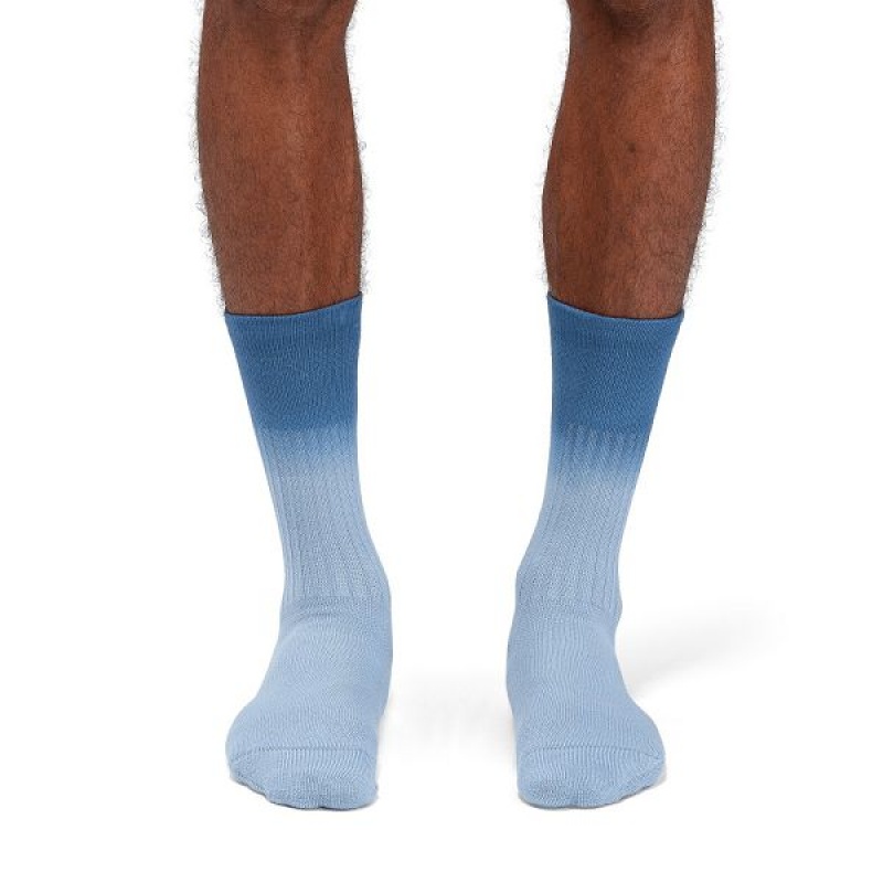 Men's On Running All-Day Socks Blue | 1205743_MY