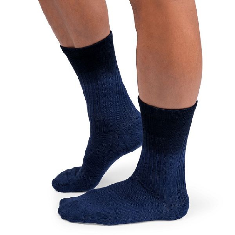 Men\'s On Running All-Day Socks Blue / Black | 723596_MY