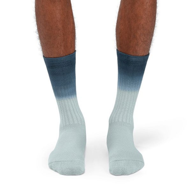 Men's On Running All-Day Socks Green / Navy | 9860134_MY