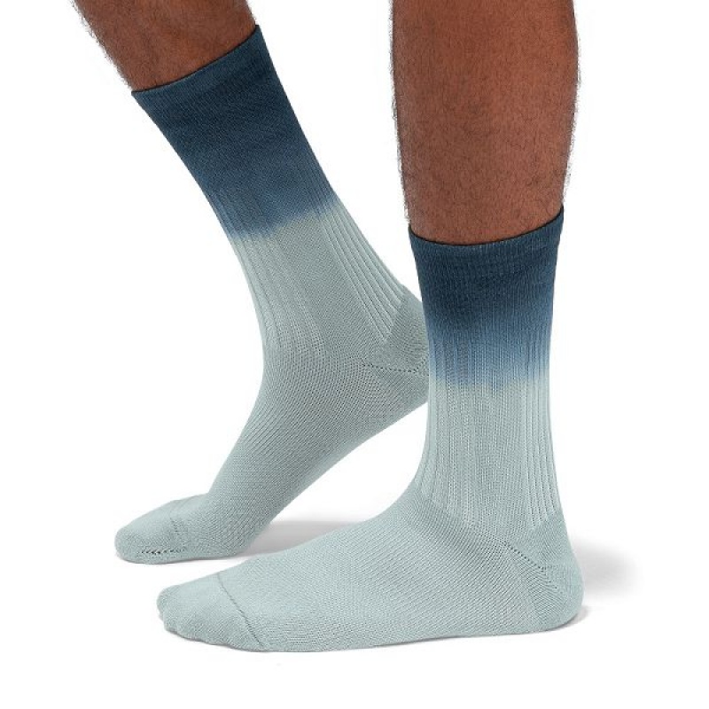 Men\'s On Running All-Day Socks Green / Navy | 9860134_MY