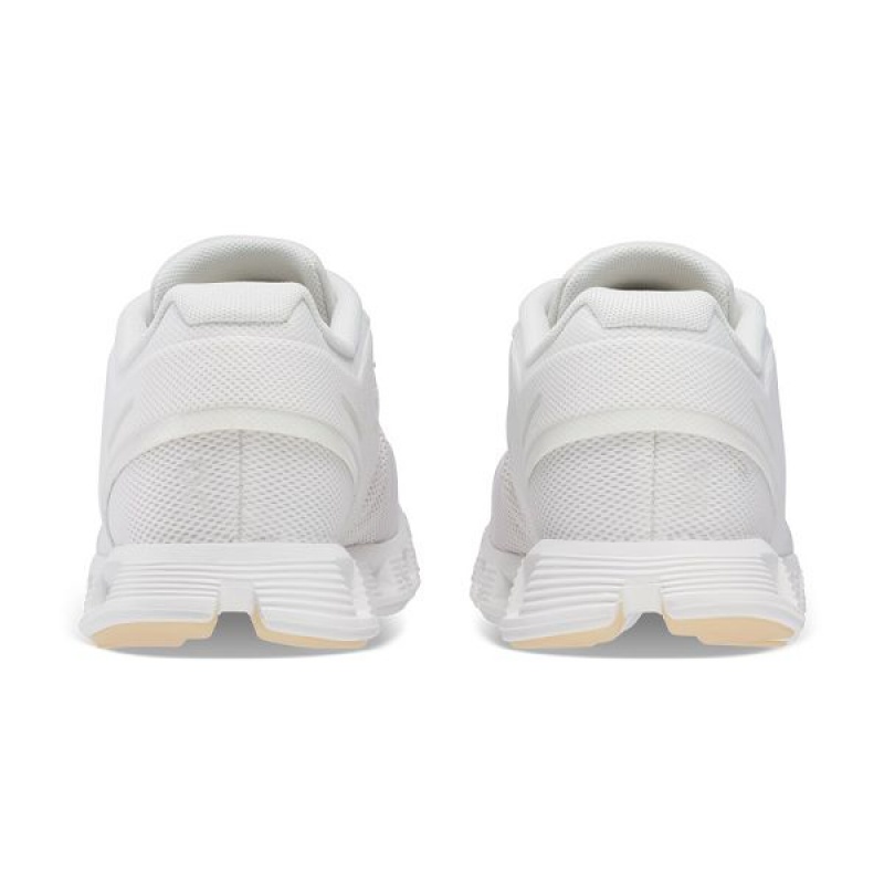 Men's On Running Cloud 5 Undyed Road Running Shoes White | 5384906_MY