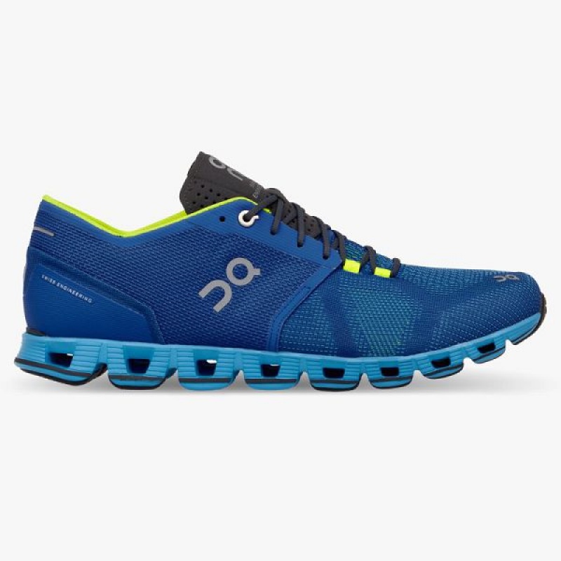 Men\'s On Running Cloud X 1 Training Shoes Blue | 8160532_MY