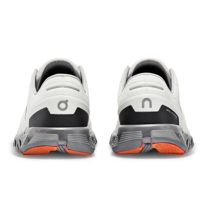 Men's On Running Cloud X 3 Road Running Shoes White | 9243165_MY