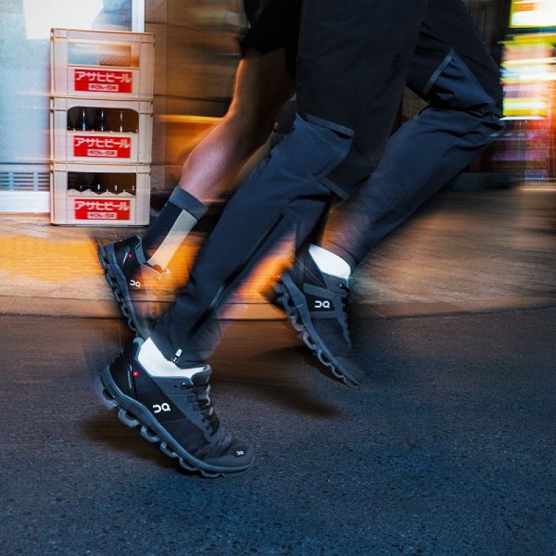 Men's On Running Cloudace 2 Running Shoes Black | 8935207_MY