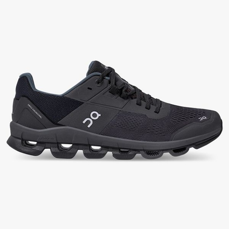 Men\'s On Running Cloudace 2 Running Shoes Black | 8935207_MY