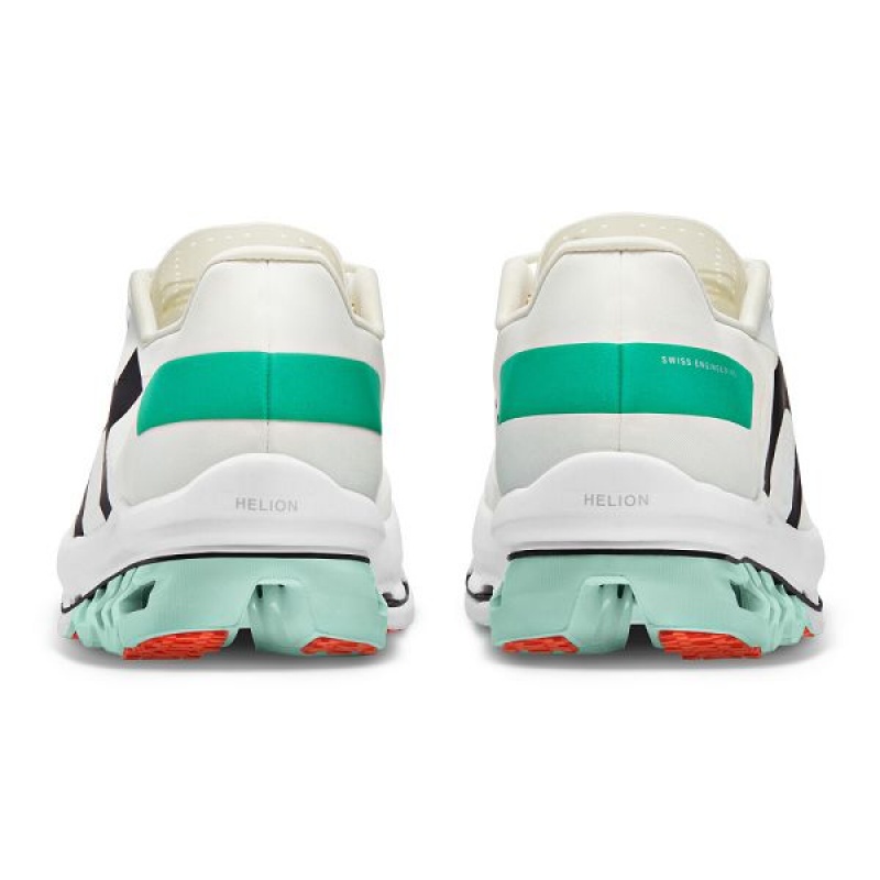 Men's On Running Cloudboom Echo Road Running Shoes White / Mint | 1879503_MY