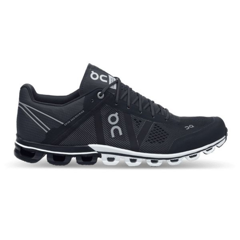 Men\'s On Running Cloudflow 1 Road Running Shoes Black | 4172635_MY