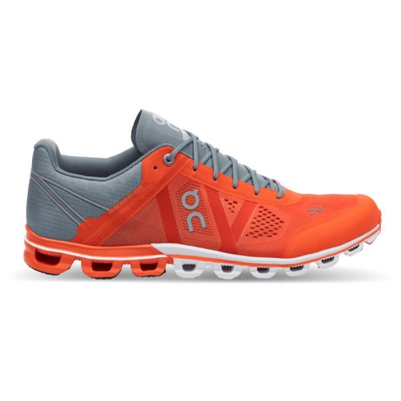Men\'s On Running Cloudflow 1 Road Running Shoes Orange | 3640728_MY
