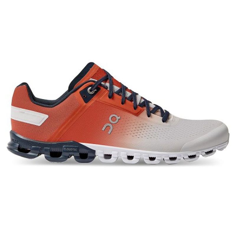 Men\'s On Running Cloudflow Road Running Shoes Orange | 1867395_MY