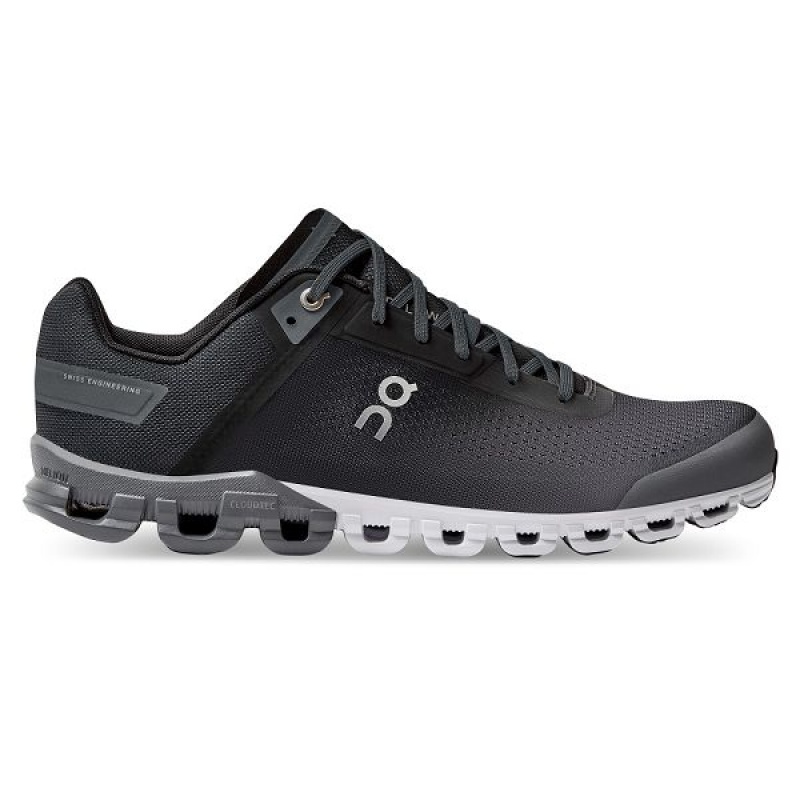 Men\'s On Running Cloudflow Road Running Shoes Black | 5937214_MY