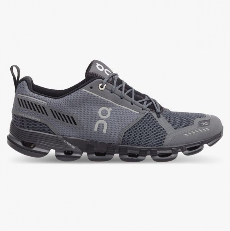 Men\'s On Running Cloudflyer 1 Road Running Shoes Grey / Black | 9675480_MY
