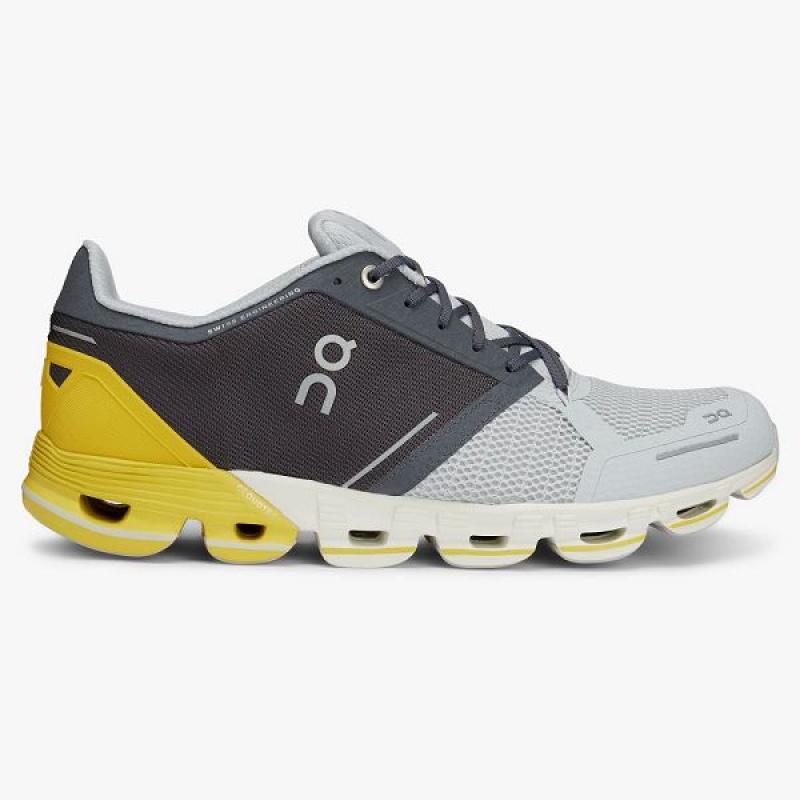Men\'s On Running Cloudflyer 2 Running Shoes Grey / Light Green | 3649281_MY