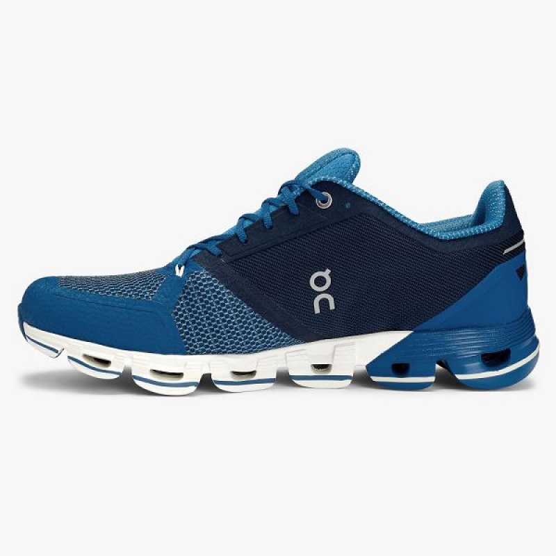 Men's On Running Cloudflyer 2 Running Shoes Blue / White | 2980354_MY