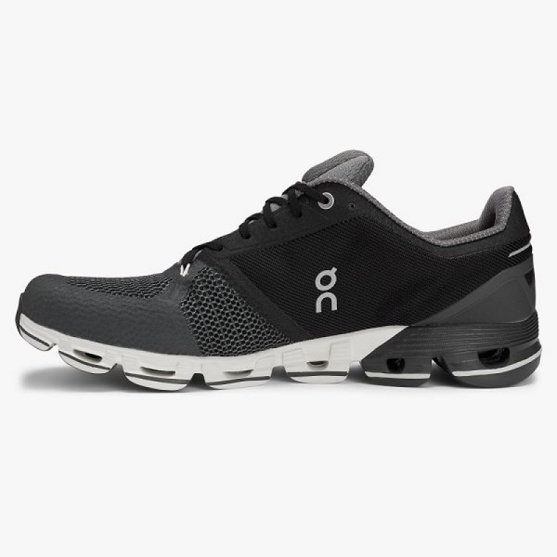 Men's On Running Cloudflyer 2 Running Shoes Black / White | 5371428_MY