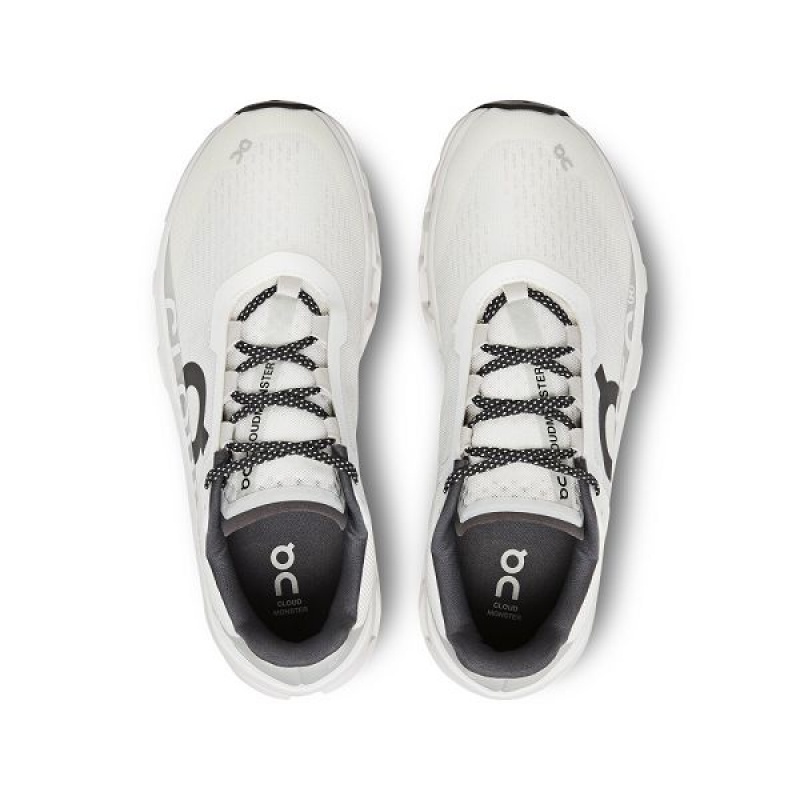 Men's On Running Cloudmonster Road Running Shoes White | 5421609_MY
